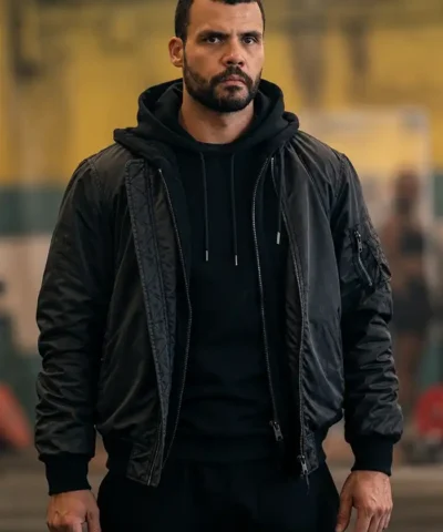 Howard Charles Fightland 2026 Full Zip Black Jacket