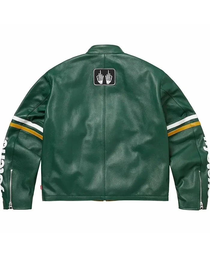 Hysteric Glamour Vanson Real Leather Jacket For Sale