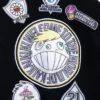 Issey Miyake x Takashi Murakami Black Leather Jacket 