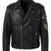 Jacob Elordi Airport Sydney Australia 2026 Black Avirex Leather Jacket 