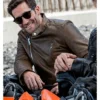 Jake Gyllenhaal In The Grey 2026 Bronco Brown Jacket