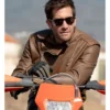 Jake Gyllenhaal In The Grey 2026 Bronco Leather Jacket