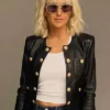 Jeanine Ferrigno The Lincoln Lawyer 2026 Emmanuelle Chriqui Black Leather Jacket
