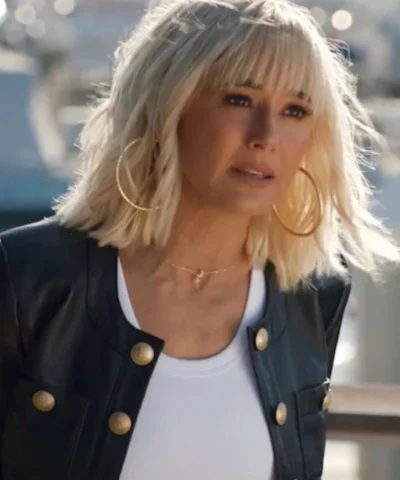 Jeanine Ferrigno The Lincoln Lawyer Emmanuelle Chriqui Black Leather Jacket