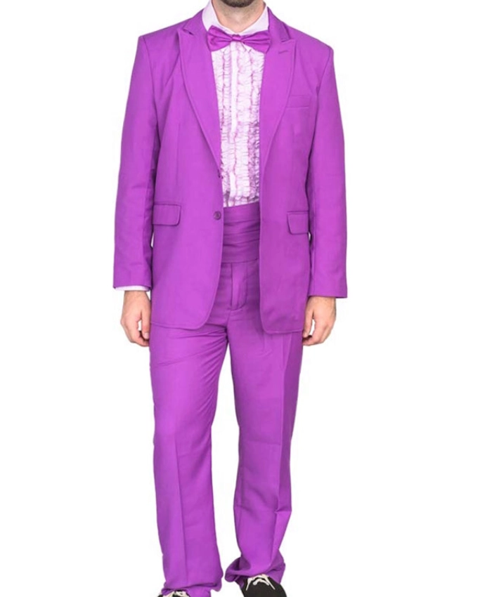 Jeff Daniels and Jim Carrey Movie Dumb and Dumber Harry Lloyd Purple Suits