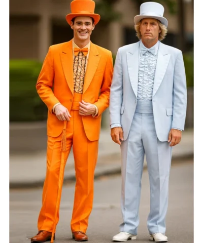 Jeff Daniels and Jim Carrey Movie Dumb and Dumber Harry Lloyd Suits