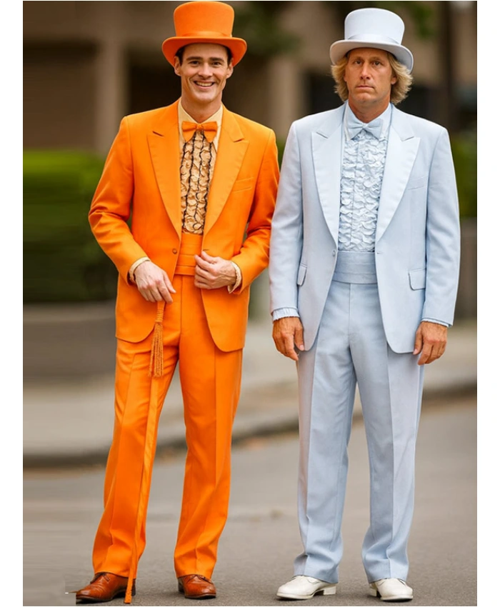 Jeff Daniels and Jim Carrey Movie Dumb and Dumber Harry Lloyd Suits