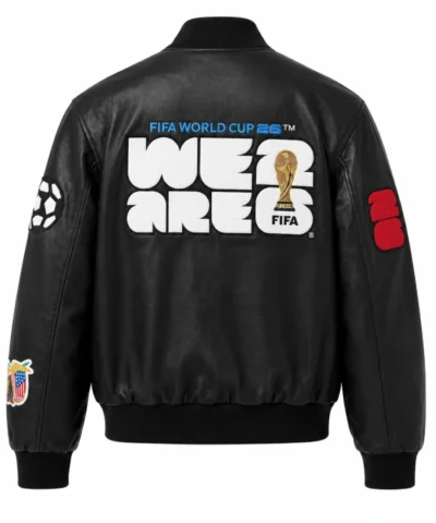 Jeff Hamilton FIFA World Cup 2026 We Are 26 Genuine Black Jacket
