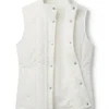 Josephine Langford The Other Zoey 2023 Zoey Miller White Quilted Vest