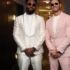 Junior Caminero All Star Red Carpet Show White Blazer
