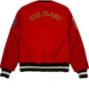 Justice League The Flash Full Snap Varsity Wool Jacket