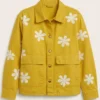 Kerri Kenney The Four Seasons 2026 Yellow Floral Print Jacket