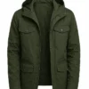 Kevin Carroll Widow’s Bay S01 Bechir Green Hooded Jacket