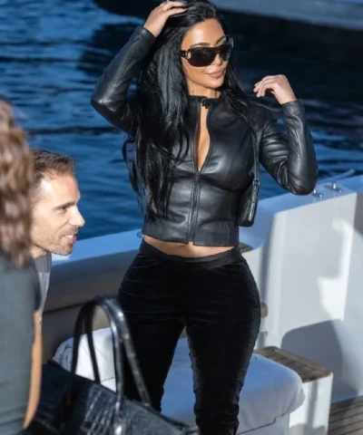 Kim Kardashian Formula 1 Grand Prix Jacket
