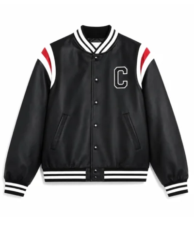 Kim Taehyung Black Full Snap Satin Jacket