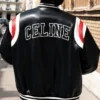 Kim Taehyung Black Full Snap Varsity Jacket