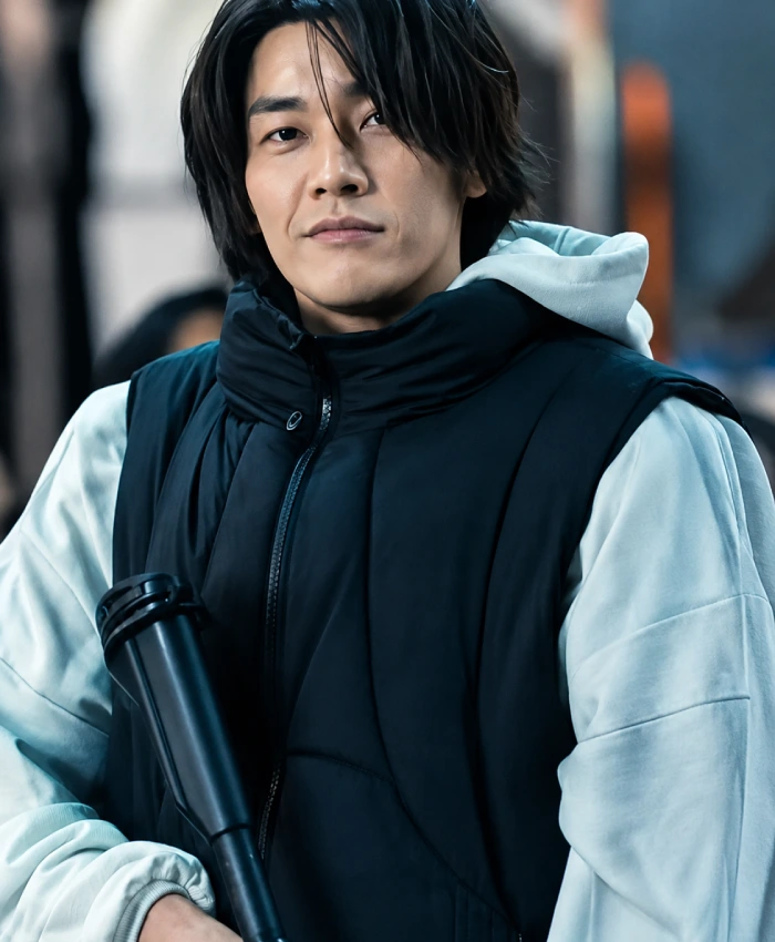Kim Young kwang TV Series Trigger Moon Baek Black Vest