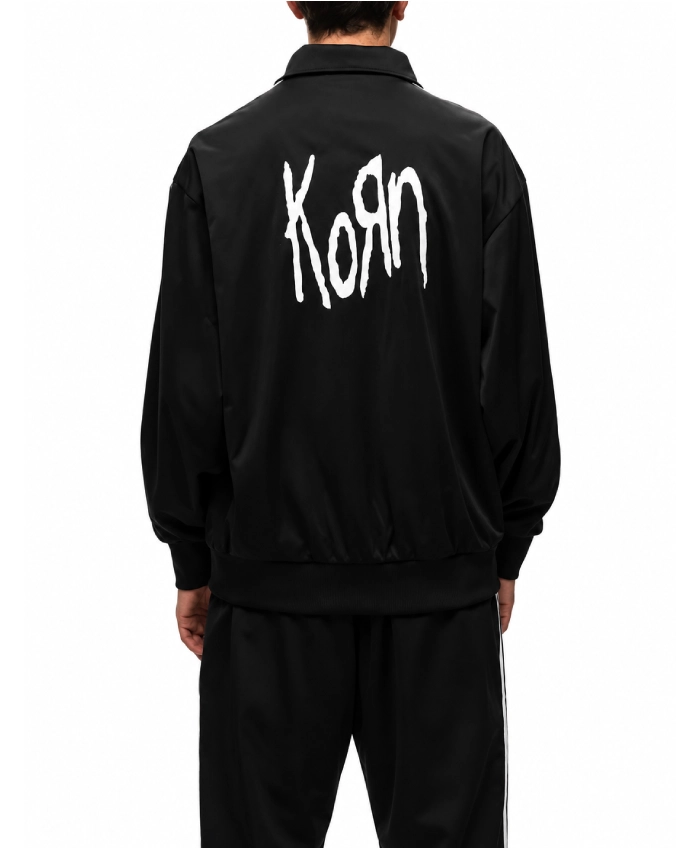 Korn x Adidas Black Sportswear Fleece Tracksuit On Sale