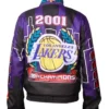 Kuhlman Los Angeles Lakers Championship Leather Jacket For Sale