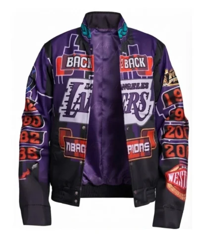 Kuhlman Los Angeles Lakers Leather Jacket For Men and Women