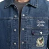 Levis Mexico Football Type II Blue Jacket For Men and Women