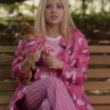 Lexi Minetree Elle 2026 Double Breasted Pink Coat