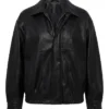 London Monday Night Raw Maxxine Duprii Black Leather Jacket For Women