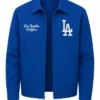 Los Angeles Dodgers Franchise Full Zip Royal Cotton Jacket