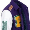 Louis Vuitton Purple Varsity Jacket