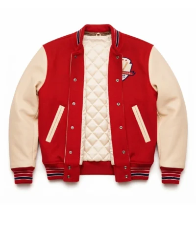 Louisville Slugger 80s Full Snap Varsity Jacket
