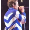 Love On Tour Madison Square Garden Harry Styles White and Blue Track Jacket