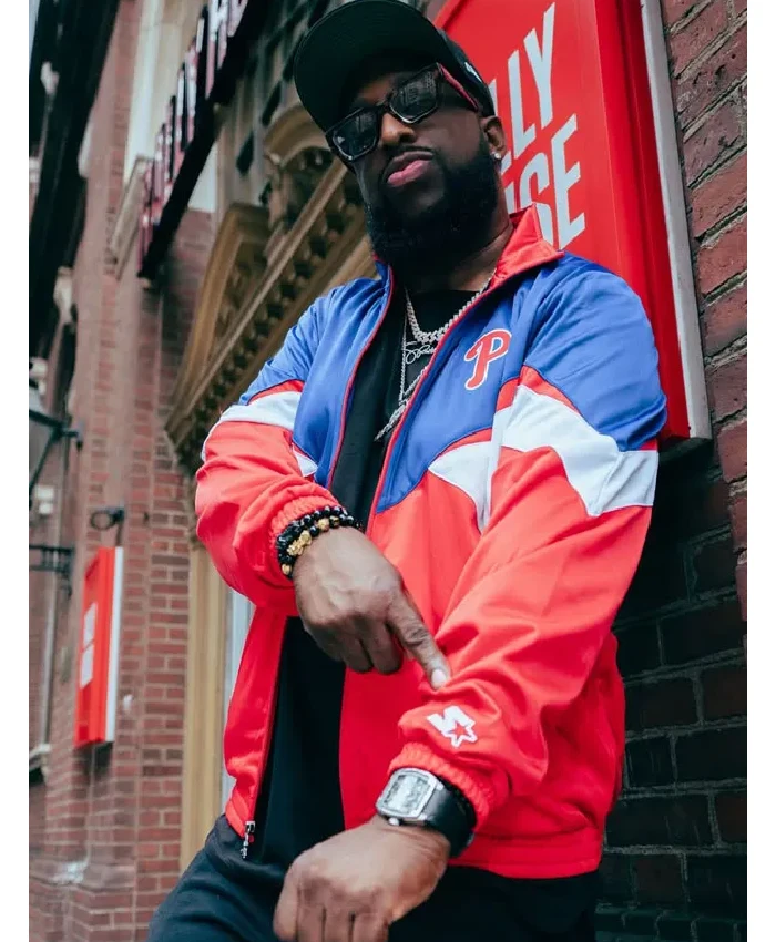MLB All Star Game DJ Spontane Philadelphia Phillies Starter Jacket