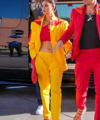 Max Holloway vs Conor McGregor 2 UFC 329 Alessa Holloway Yellow Suit