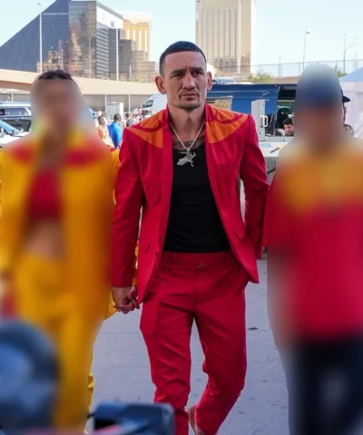 Max Holloway vs Conor McGregor 2 UFC 329 Red Suit