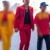 Max Holloway vs Conor McGregor 2 UFC 329 Red Suiting Suit