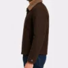 Coffner Brown Shearling Fur Jacket for sale