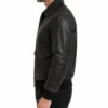 Distressed A2 Bomber Leather Jacket for Mens