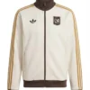 Mens LAFC Adidas Originals Tan Anthem Full Zip Beige Track Jacket