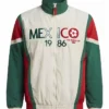 Mexico 1986 FIFA World Cup Colorblock Full Zip Track Jacket 