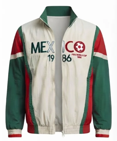 Mexico 1986 FIFA World Cup Colorblock Track Jacket 