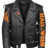 Michael Myers Halloween Black Leather Jacket