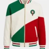 Morocco World Cup Colorblock Jacket Front