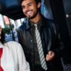 Movie Your Fault London Matthew Broome Black Leather Jacket