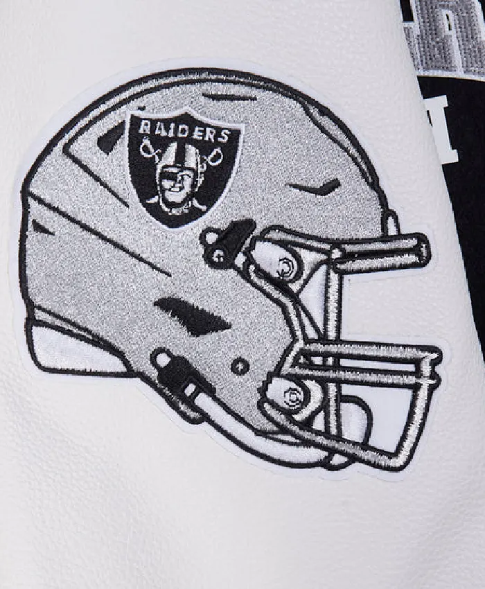NFL American Football Team Las Vegas Raiders Pro Black Varsity Jacket