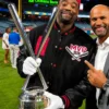 Netflix Jordan Walker MVP 2026 Home Run Derby Black Varsity Jacket