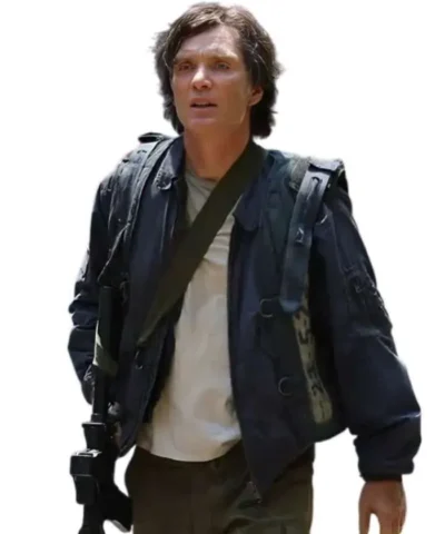 New York City A Quiet Place Part III Cillian Murphy Navy Blue Jacket For Sale