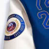 New York Islanders 50th Anniversary Full Snap Leather Varsity Jacket