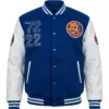 New York Islanders 50th Anniversary Leather Varsity Jacket