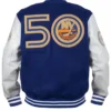 New York Islanders 50th Anniversary Varsity Jacket