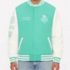 New York or Nowhere Liberty Varsity Jacket Front